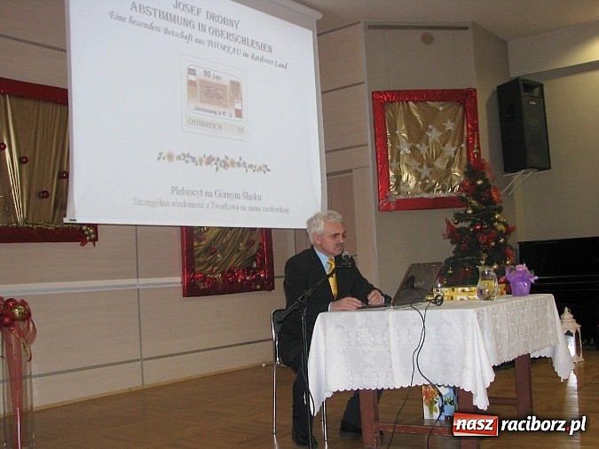 Zdjęcie w galerii na portalu naszraciborz.pl: Tworków: promocja książki o plebiscycie wiadomości z regionu