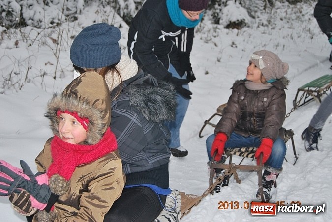 Zdjęcie w galerii na portalu naszraciborz.pl: Kulig na trzy traktory i cztery fajerki  wiadomości z regionu
