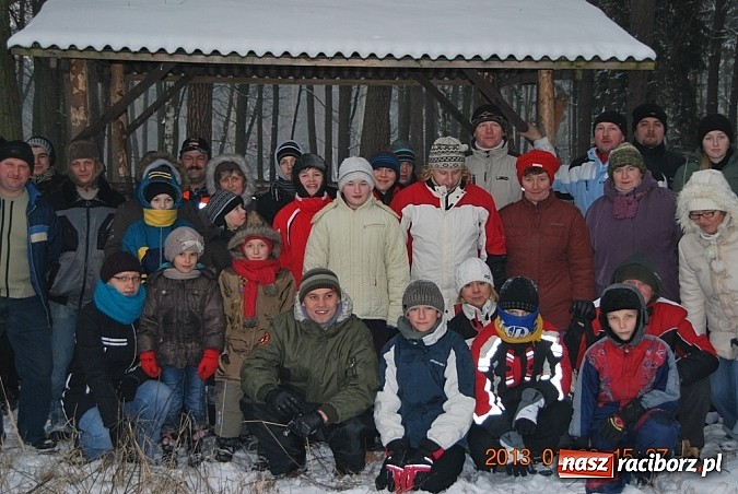 Zdjęcie w galerii na portalu naszraciborz.pl: Kulig na trzy traktory i cztery fajerki  wiadomości z regionu