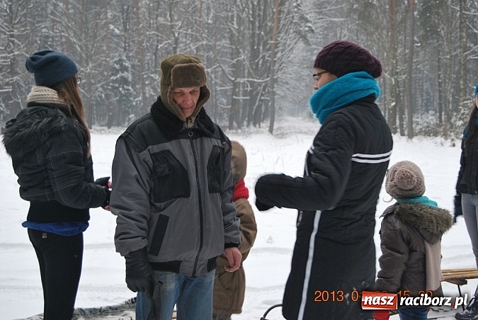 Zdjęcie w galerii na portalu naszraciborz.pl: Kulig na trzy traktory i cztery fajerki  wiadomości z regionu