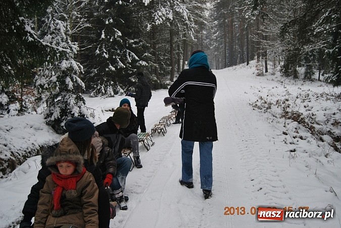 Zdjęcie w galerii na portalu naszraciborz.pl: Kulig na trzy traktory i cztery fajerki  wiadomości z regionu