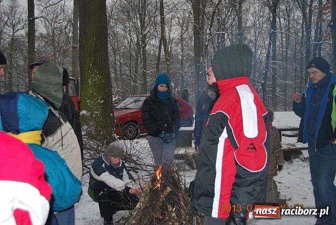 Zdjęcie w galerii na portalu naszraciborz.pl: Kulig na trzy traktory i cztery fajerki  wiadomości z regionu