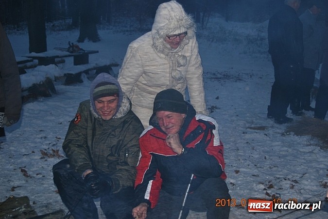 Zdjęcie w galerii na portalu naszraciborz.pl: Kulig na trzy traktory i cztery fajerki  wiadomości z regionu