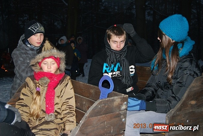 Zdjęcie w galerii na portalu naszraciborz.pl: Kulig na trzy traktory i cztery fajerki  wiadomości z regionu