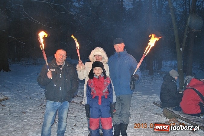 Zdjęcie w galerii na portalu naszraciborz.pl: Kulig na trzy traktory i cztery fajerki  wiadomości z regionu
