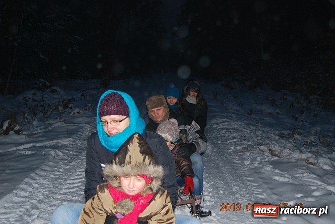 Zdjęcie w galerii na portalu naszraciborz.pl: Kulig na trzy traktory i cztery fajerki  wiadomości z regionu