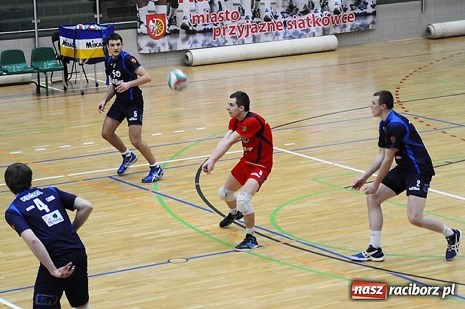Zdjęcie w galerii na portalu naszraciborz.pl: AZS Rafako lepszy od Norwida Częstochowa wiadomości z regionu