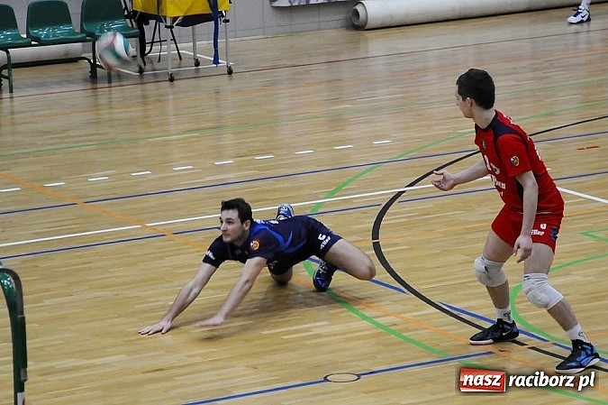 Zdjęcie w galerii na portalu naszraciborz.pl: AZS Rafako lepszy od Norwida Częstochowa wiadomości z regionu