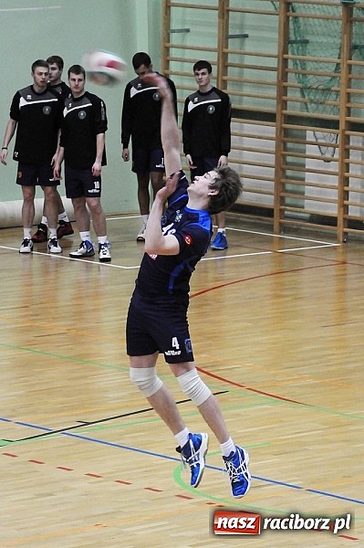 Zdjęcie w galerii na portalu naszraciborz.pl: AZS Rafako lepszy od Norwida Częstochowa wiadomości z regionu