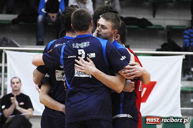 Zdjęcie w galerii na portalu naszraciborz.pl: AZS Rafako lepszy od Norwida Częstochowa wiadomości z regionu