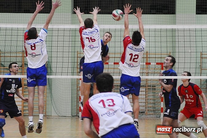 Zdjęcie w galerii na portalu naszraciborz.pl: AZS Rafako lepszy od Norwida Częstochowa wiadomości z regionu