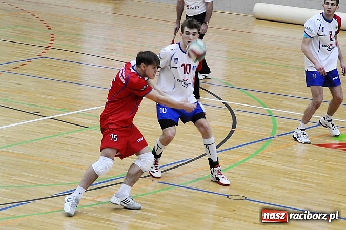 Zdjęcie w galerii na portalu naszraciborz.pl: AZS Rafako lepszy od Norwida Częstochowa wiadomości z regionu