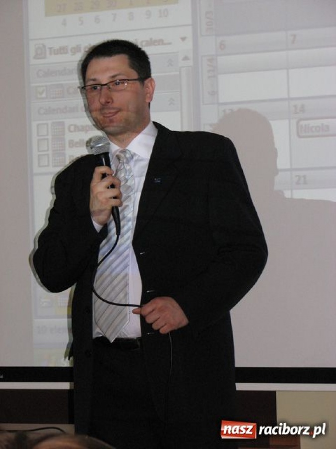 Zdjęcie w galerii na portalu naszraciborz.pl: Brolli o tajnikach konfiguracji wiadomości z regionu