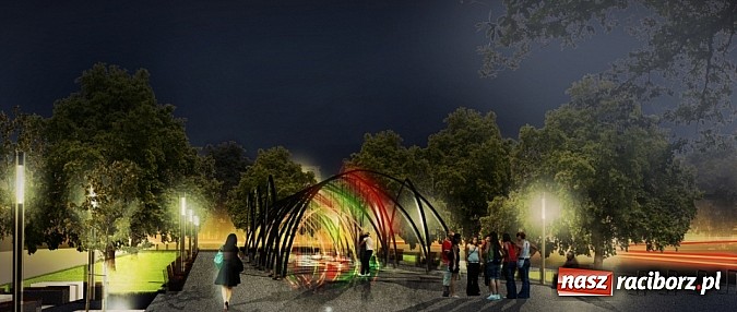 Zdjęcie w galerii na portalu naszraciborz.pl: Pokazano koncepcje przebudowy terenu wokół fontanny na Skwerze ks. Stefana Pieczki wiadomości z regionu