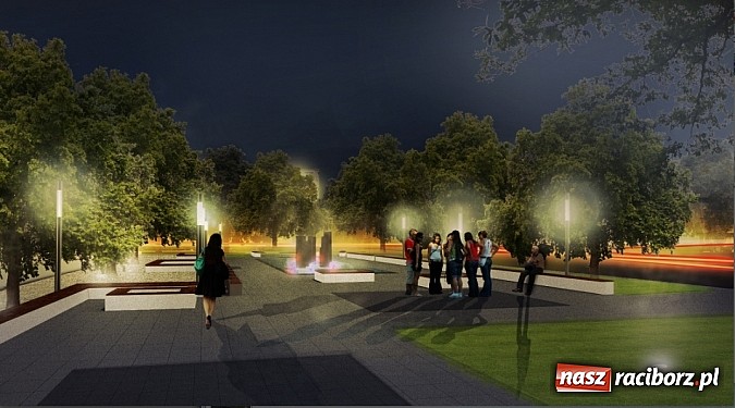 Zdjęcie w galerii na portalu naszraciborz.pl: Modernizacja skweru im. ks. Pieczki - wybrano koncepcję numer trzy wiadomości z regionu