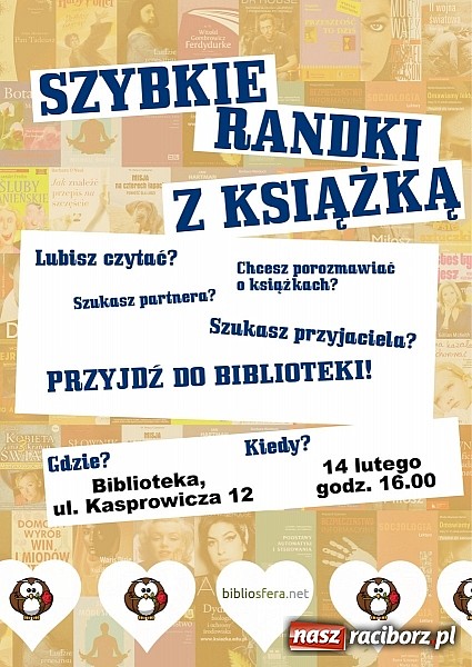 Zdjęcie w galerii na portalu naszraciborz.pl: Walentynki z książką wiadomości z regionu