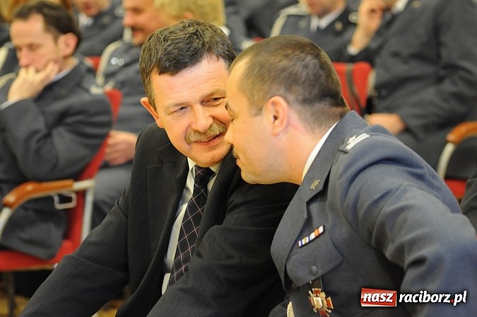 Zdjęcie w galerii na portalu naszraciborz.pl: Śląski Okręg Służby Więziennej świętował w Raciborzu. Na zamku otwarto izbę pamięci SW wiadomości z regionu