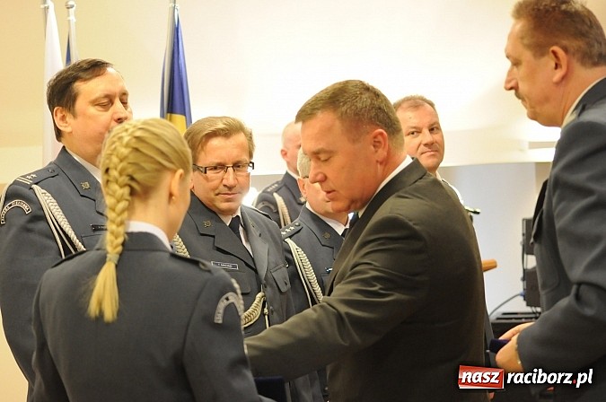 Zdjęcie w galerii na portalu naszraciborz.pl: Śląski Okręg Służby Więziennej świętował w Raciborzu. Na zamku otwarto izbę pamięci SW wiadomości z regionu