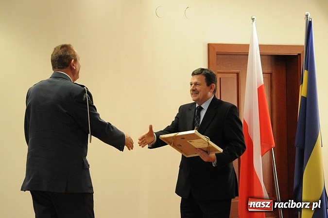 Zdjęcie w galerii na portalu naszraciborz.pl: Śląski Okręg Służby Więziennej świętował w Raciborzu. Na zamku otwarto izbę pamięci SW wiadomości z regionu