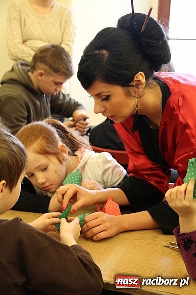 Zdjęcie w galerii na portalu naszraciborz.pl: Ferie na zamku w japońskich klimatach wiadomości z regionu