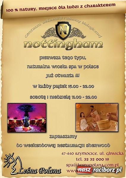 Zdjęcie w galerii na portalu naszraciborz.pl: Naturalna wioska SPA Nottingham wiadomości z regionu