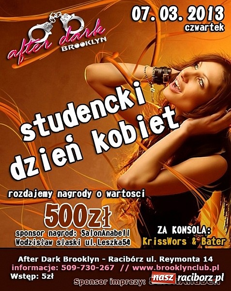 Zdjęcie w galerii na portalu naszraciborz.pl: After Dark rozdaje kosmetyki i bony upominkowe z okazji Dnia Kobiet! wiadomości z regionu