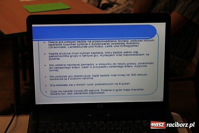 Zdjęcie w galerii na portalu naszraciborz.pl: Spiel mit uns! Konkurs w Budowlance wiadomości z regionu