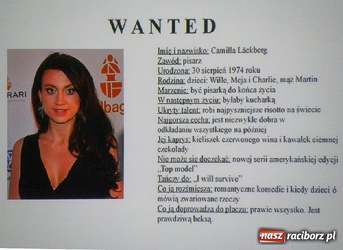 Zdjęcie w galerii na portalu naszraciborz.pl: Kryminaliści w Bibliotece wiadomości z regionu