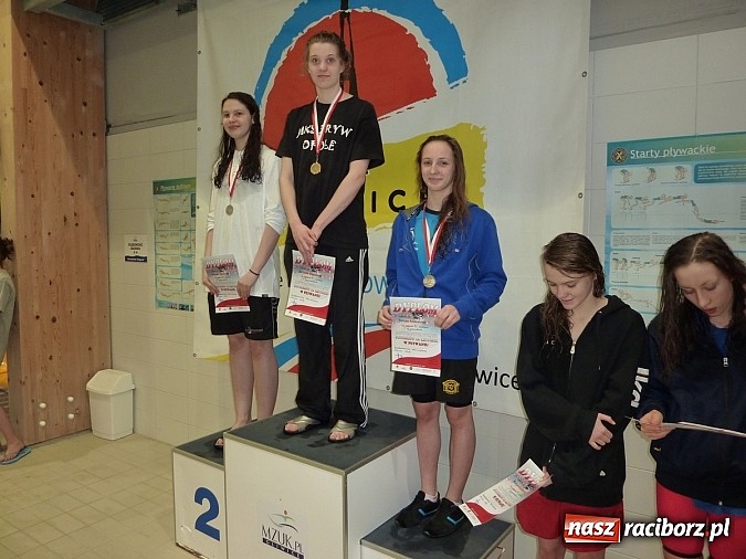 Zdjęcie w galerii na portalu naszraciborz.pl: Pływanie: osiem medali dla Oli Tomali wiadomości z regionu