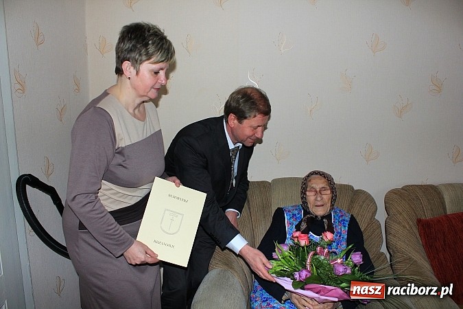 Zdjęcie w galerii na portalu naszraciborz.pl: 101. urodziny pani Marii Kusy z Borucina wiadomości z regionu
