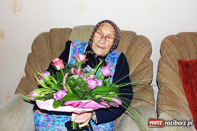 Zdjęcie w galerii na portalu naszraciborz.pl: 101. urodziny pani Marii Kusy z Borucina wiadomości z regionu
