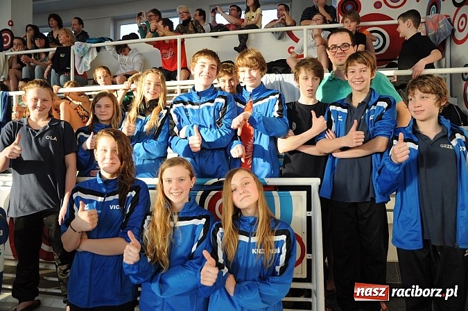 Zdjęcie w galerii na portalu naszraciborz.pl: Racibórz stał się dziś stolicą polskiego pływania wiadomości z regionu