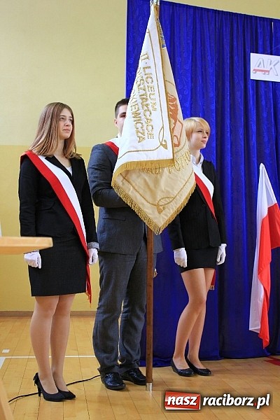 Zdjęcie w galerii na portalu naszraciborz.pl: W II LO uczcili pamięć żołnierzy wyklętych wiadomości z regionu