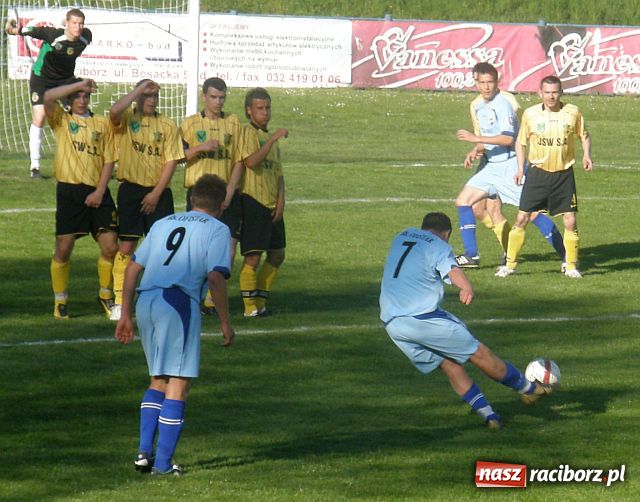 Zdjęcie w galerii na portalu naszraciborz.pl: Dobitka na wagę trzech punktów wiadomości z regionu