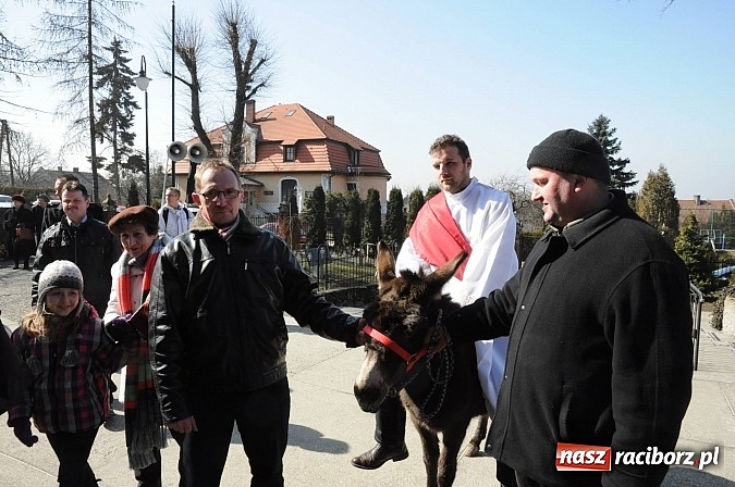 Zdjęcie w galerii na portalu naszraciborz.pl: Procesja Niedzieli Palmowej w Brzeziu nad Odrą wiadomości z regionu