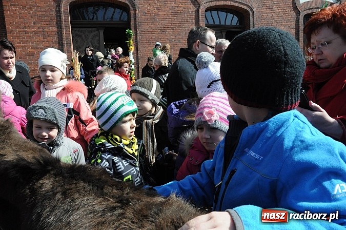 Zdjęcie w galerii na portalu naszraciborz.pl: Procesja Niedzieli Palmowej w Brzeziu nad Odrą wiadomości z regionu