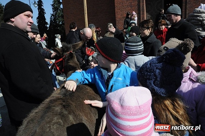 Zdjęcie w galerii na portalu naszraciborz.pl: Procesja Niedzieli Palmowej w Brzeziu nad Odrą wiadomości z regionu