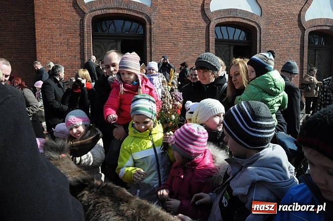 Zdjęcie w galerii na portalu naszraciborz.pl: Procesja Niedzieli Palmowej w Brzeziu nad Odrą wiadomości z regionu