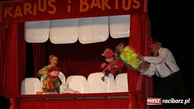 Zdjęcie w galerii na portalu naszraciborz.pl: Teatr Rabcio na scenie RCK wiadomości z regionu