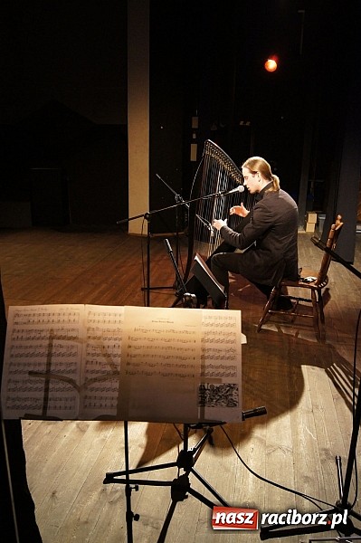 Zdjęcie w galerii na portalu naszraciborz.pl: Niebiańska muzyka harfy w Strzesze wiadomości z regionu