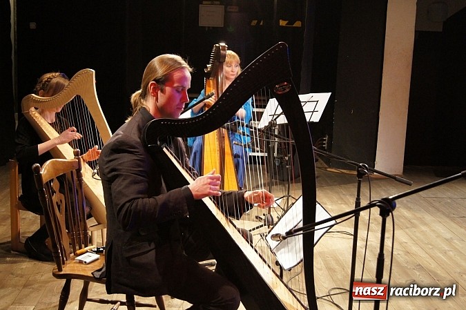 Zdjęcie w galerii na portalu naszraciborz.pl: Niebiańska muzyka harfy w Strzesze wiadomości z regionu