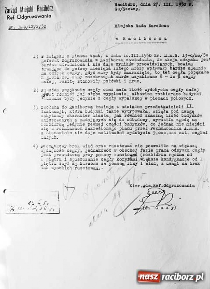 Zdjęcie w galerii na portalu naszraciborz.pl: Prawda o latach 1945-1950 wiadomości z regionu