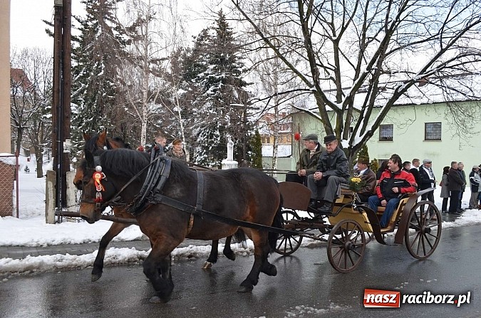 Zdjęcie w galerii na portalu naszraciborz.pl: Procesja konna w Pietrowicach Wielkich z metropolitą górnośląskim wiadomości z regionu