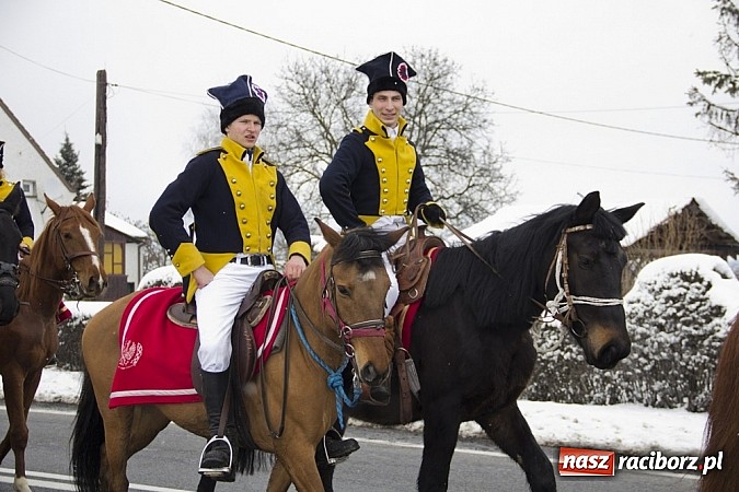 Zdjęcie w galerii na portalu naszraciborz.pl: W Raciborzu-Sudole zima jeźdźcom niestraszna. Przyjechał nawet szef Solidarności wiadomości z regionu