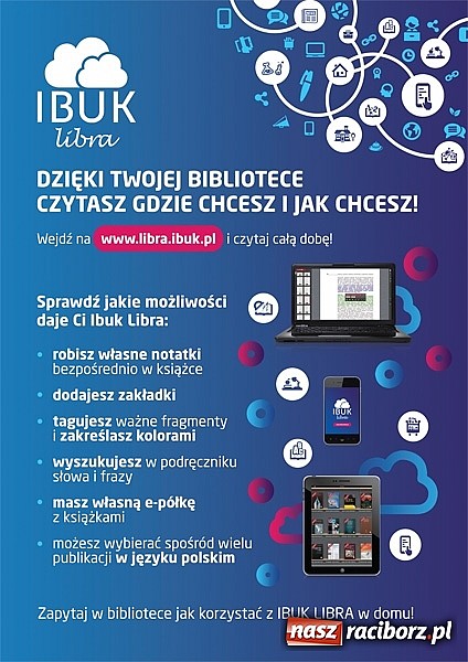 Zdjęcie w galerii na portalu naszraciborz.pl: Dołącz do serwisu Ibuk.pl. Testowo za darmo wiadomości z regionu