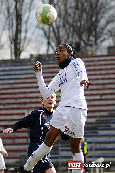 Zdjęcie w galerii na portalu naszraciborz.pl: Sensacja przy Zamkowej! Beniaminek lepszy od mistrzyń Polski wiadomości z regionu