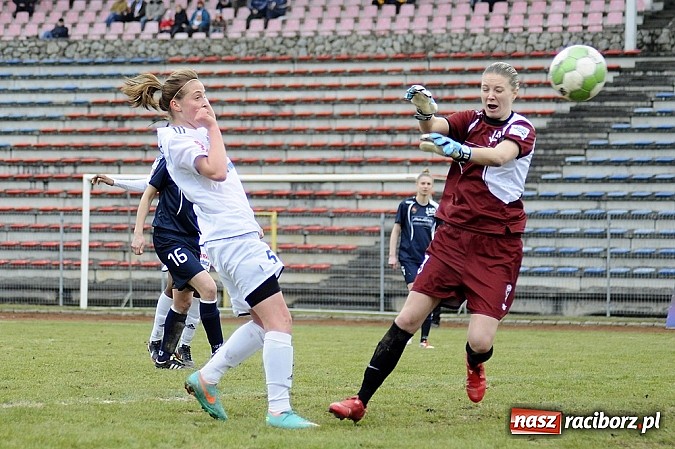 Zdjęcie w galerii na portalu naszraciborz.pl: Sensacja przy Zamkowej! Beniaminek lepszy od mistrzyń Polski wiadomości z regionu