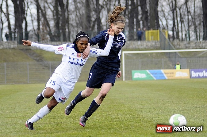 Zdjęcie w galerii na portalu naszraciborz.pl: Sensacja przy Zamkowej! Beniaminek lepszy od mistrzyń Polski wiadomości z regionu