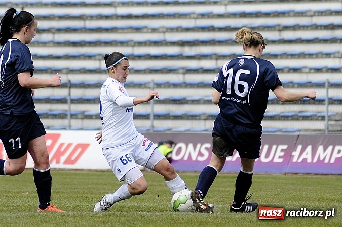 Zdjęcie w galerii na portalu naszraciborz.pl: Sensacja przy Zamkowej! Beniaminek lepszy od mistrzyń Polski wiadomości z regionu