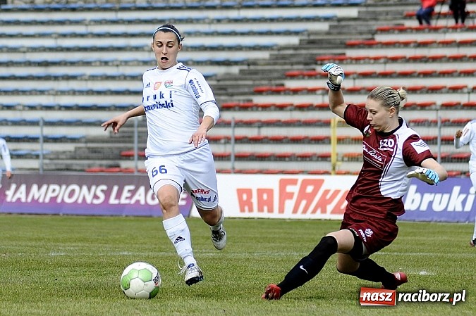 Zdjęcie w galerii na portalu naszraciborz.pl: Sensacja przy Zamkowej! Beniaminek lepszy od mistrzyń Polski wiadomości z regionu